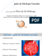 Abdome Agudo Vascular: Isquemia, Aneurismas e Hemorragia