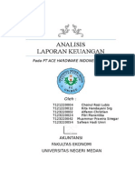 Analisis Laporan Keuangan