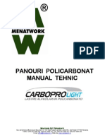 Manual Policarbonat