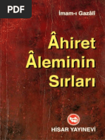 Imam Gazali - Ahiret Aleminin Sirlari - Text