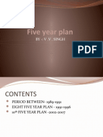 Five Year Plan