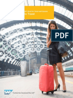 Sap Cloud for Travel and Expense an Easier Way to Travel