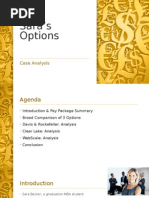 Sara's Options 