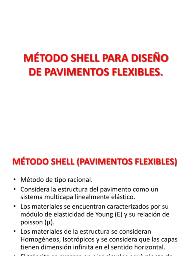 Metodo Shell | PDF | Elasticidad (Física) | Fatiga (material)