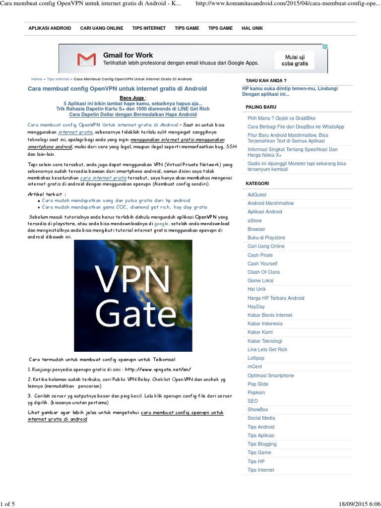Config Vpn