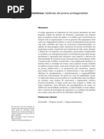 Tubaroes e Peixinhos Historias de Jovens Protagonistas