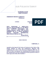 Oreshoot Mining Company vs. Arellano, G.R. No. L-75746-48, December 14, 1987