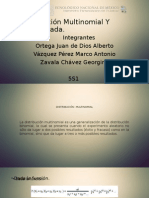 Distribución Multinomial Y Multivariada