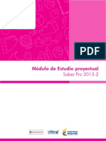 Guia de Orientacion Modulo de Estudio Proyectual Saber Pro 2015 2