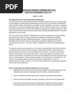Download Cyber Security Act of 2010 Bill Summary by Alex Howard SN28637720 doc pdf