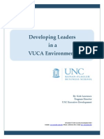 Developing Leaders in a Vuca Environment