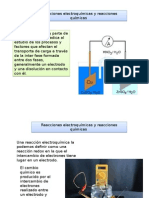 Reacciones Quimicas y Electroliticas