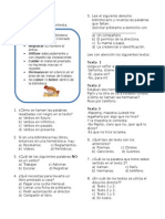 3er Grado - Bloque 1