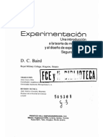 LIbro Experimentacion Baird