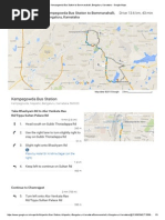 Kempegowda Bus Station To Bommanahalli, Bengaluru, Karnataka - Google Maps