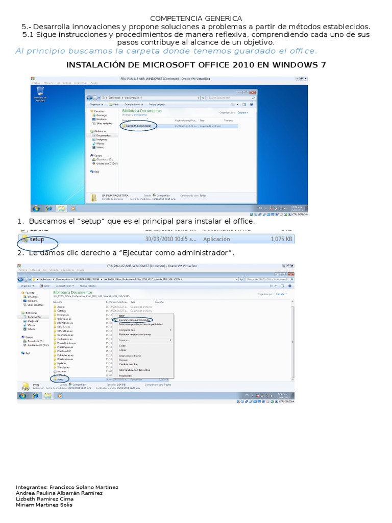 how to install microsoft office 2010 on windows 7