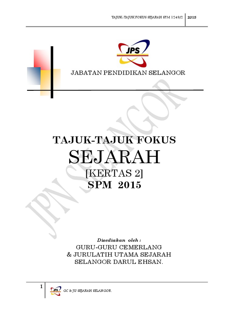 Sejarah Spm Cikgu Renu