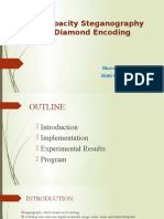 High Capacity Steganography Using Diamond Encoding: Bhavana Kore Rishi Ginjupalli