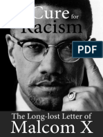 A Cure For Racism - The Long-Lost Letter of Malcom X