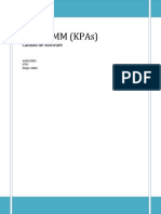 PSP y CMM (KPAs)
