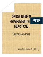 Drug Used in Hypersensitivity 2013