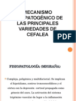 Fisiopatologia de Cefaleas