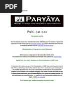 Paryaya January 2015