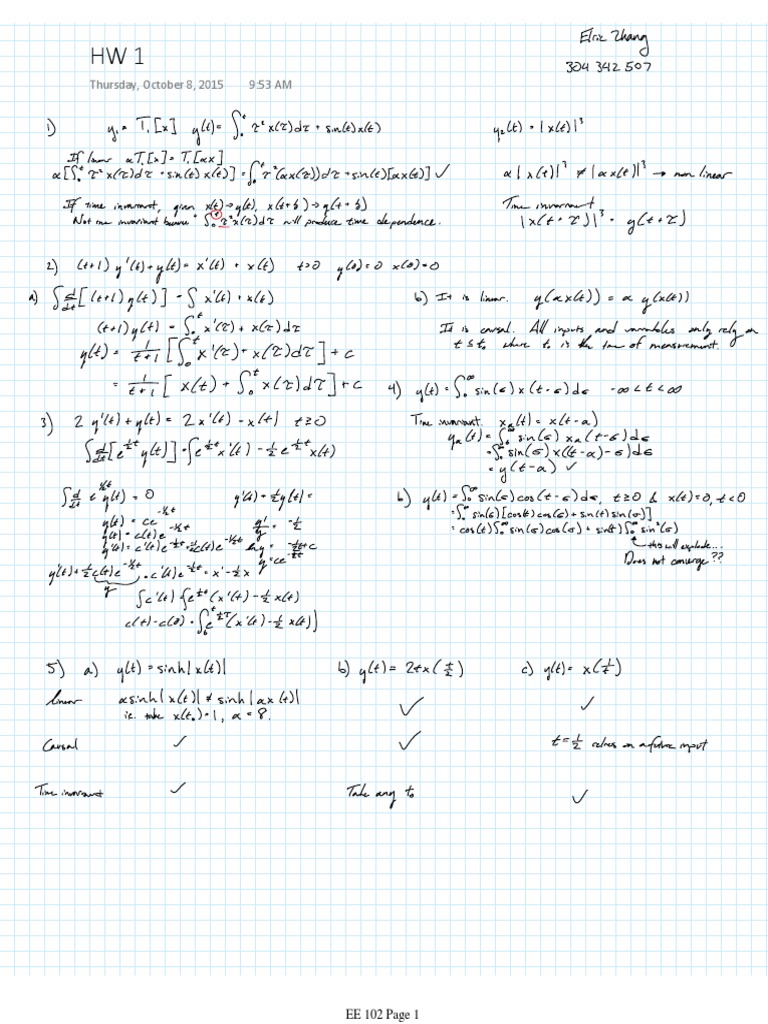 HW 1 | PDF