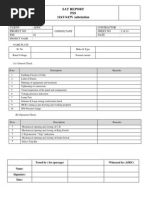 Sat Report PSS 11kV/415V Substation