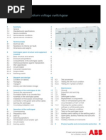 ABB MV SWGR Specification | PDF | Switch | Transformer