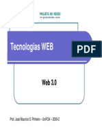 Tecnologia Web Semantica Arquitetura