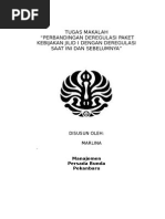 Download Makalah Berjudul Perbandingan Deregulasi Paket Kebijakan Jilid I Dengan Deregulasi Saat Ini Dan Sebelumnya by MuhammadHuseinDalimunthe SN286431101 doc pdf