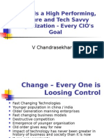 Towards High Performance Secure Tech Savvy Organisation - Chandrasekhar