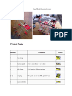 Printed Parts: Prusa Mendel Iteration 2 Remix