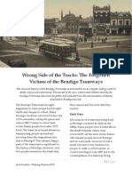 Wrong Side of The Tracks: The Forgotten Victims of The Bendigo Tramways