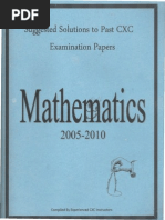 Mathematics A Complete Course With CXC Questions Volume 1 | PDF