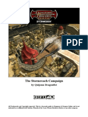 DDO The Stormreach | PDF Of Eberron | Nature