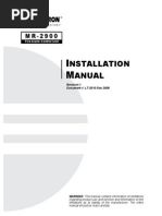 LT-2010 MR-2900 Installation Manual Rev.1 PDF