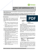 OxFam-Design, Construction and Maintenance of a Biogas Generator