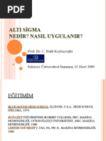 Altı Sigma Nedir ? Nasıl Uygulanır ?