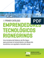 Catalogo Emprendedores Tecnológicos Rionegrinos