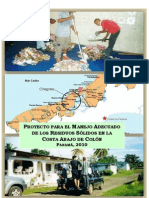 Proyecto para el Manejo Adecuado de los Residuos Solidos en la Costa Abajo de Colon, Panama