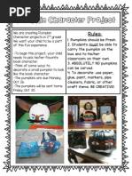 Pumpkin Character Project 1