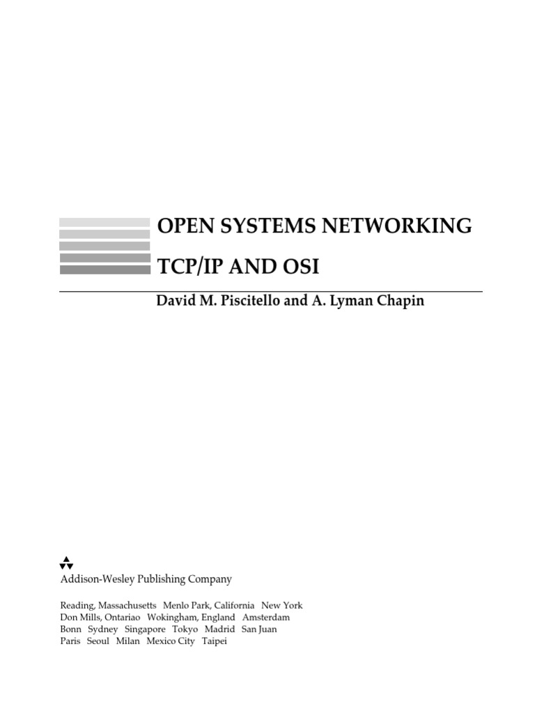 Open Sistems Networking TCP/IP Vs OSI | PDF | Osi Model | Internet
