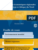 Perspectives Économiques Régionales Moyen Orient Et Afrique Du Nord