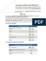 Les Principaux Raccourcis Clavier Pour Windows 7 PDF