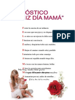 Acrostico - Feliz Dia Mama