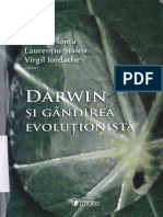 Mircea Flonta Darwin Si Gandirea Evolutionista PDF