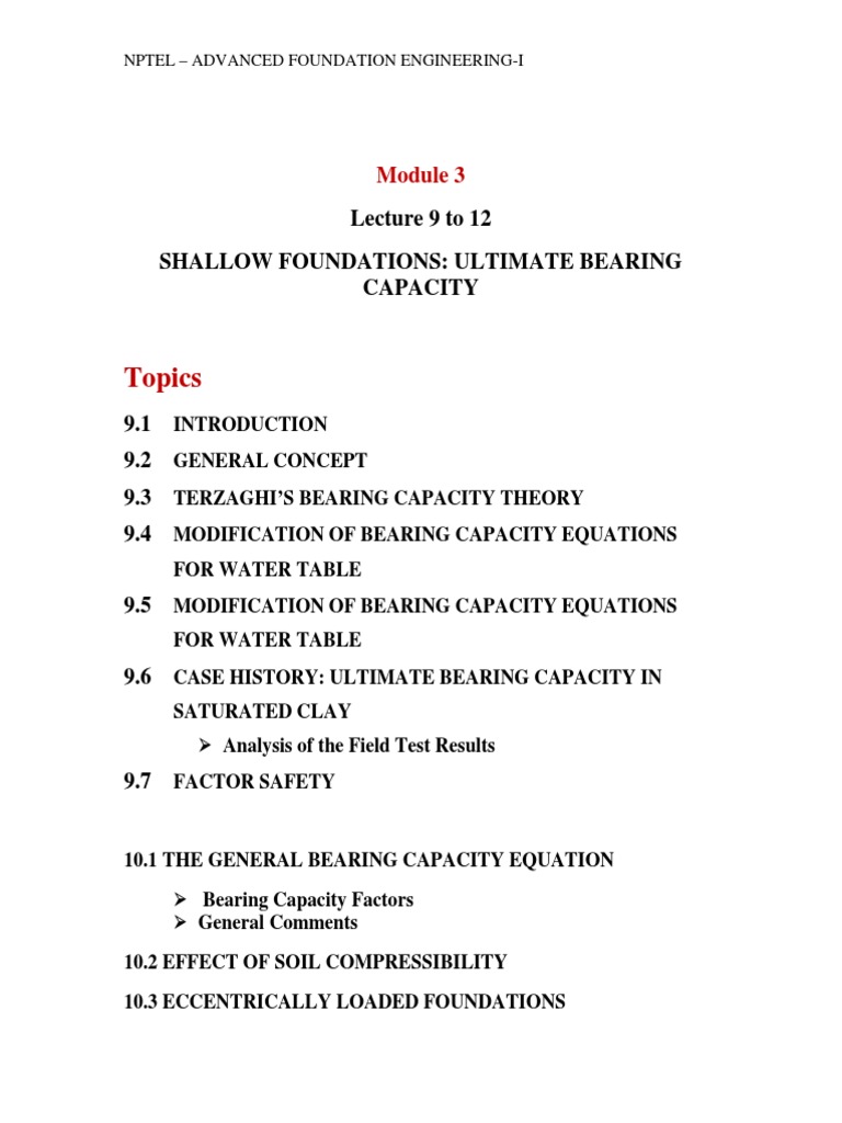 FOUNDATION ENGINEERING by P. C. VARGHESE PDF