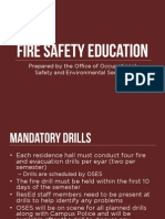 fire safety education